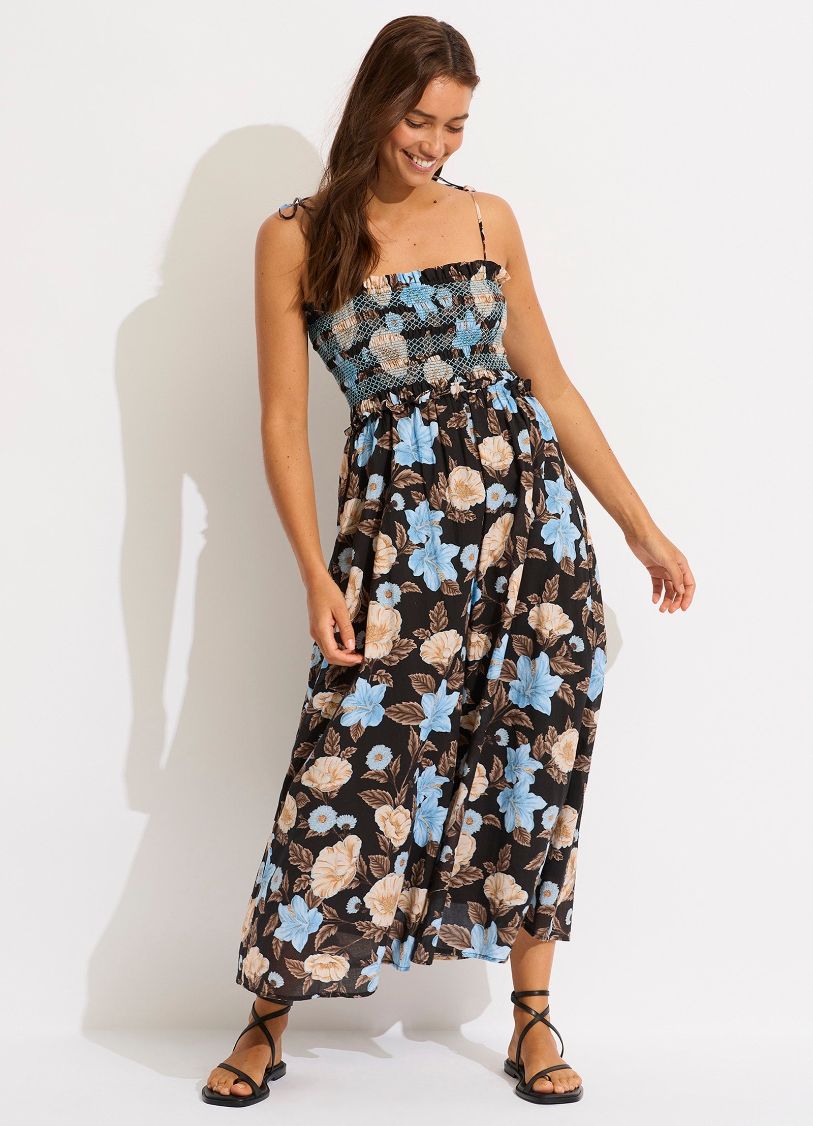 Garden party cheap midi dress