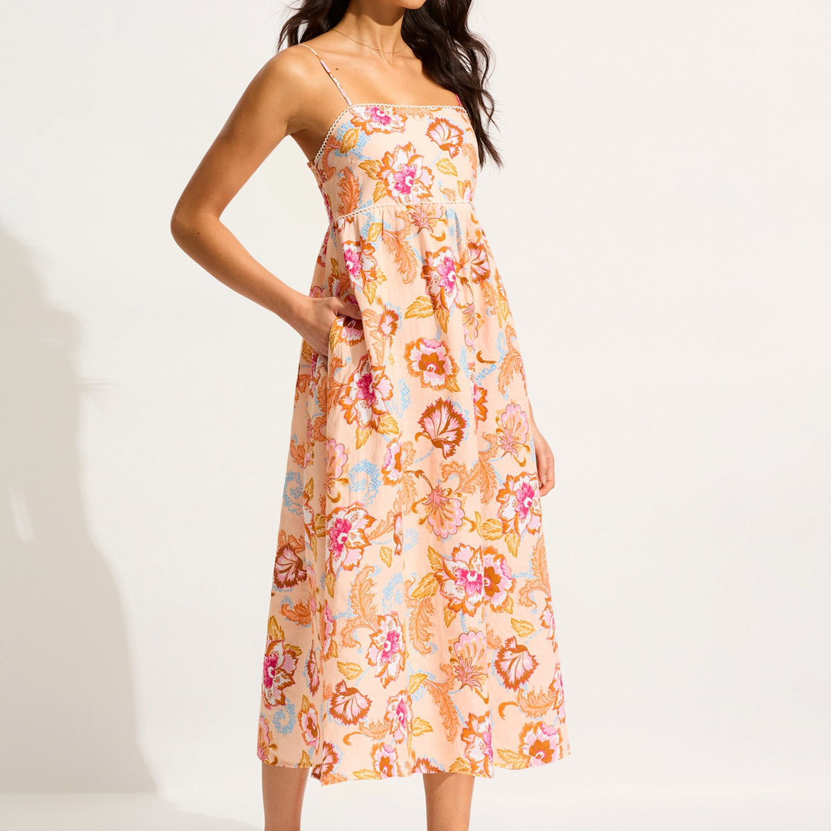 Spring Festival Midi Dress - Nectar – Seafolly Australia