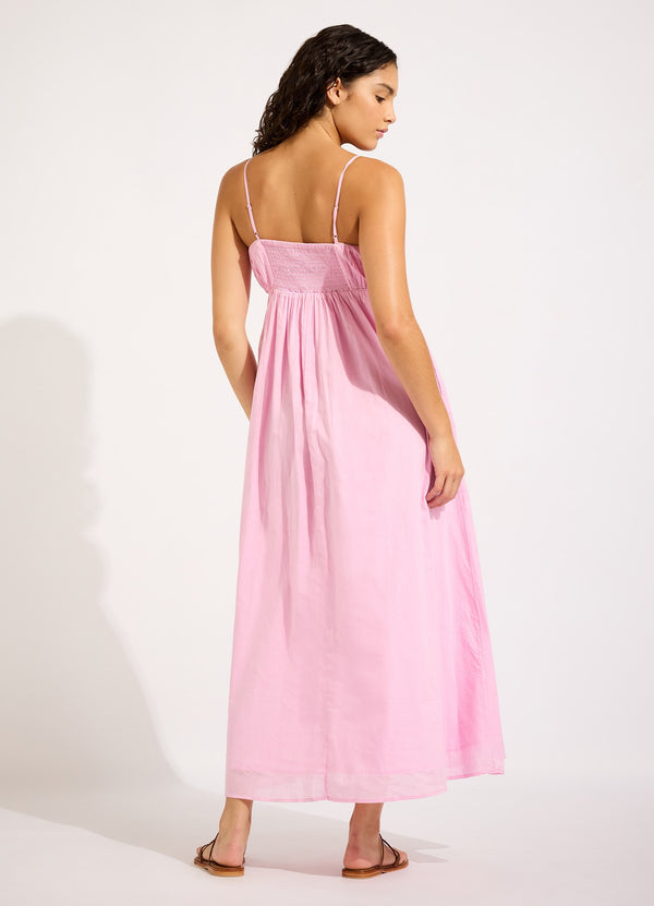 Piped Maxi Dress - Blossom