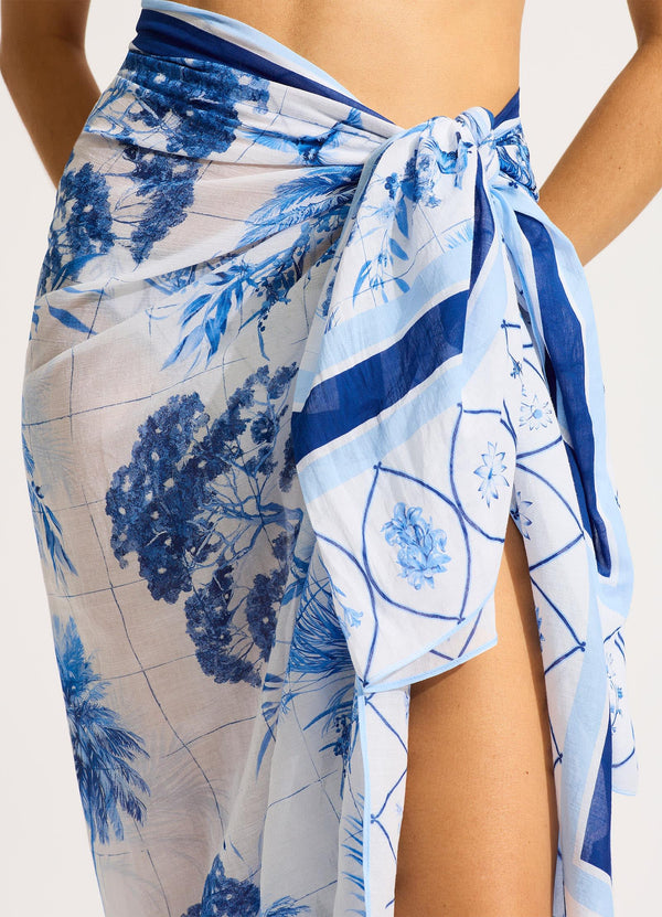 Marbella Sarong - White