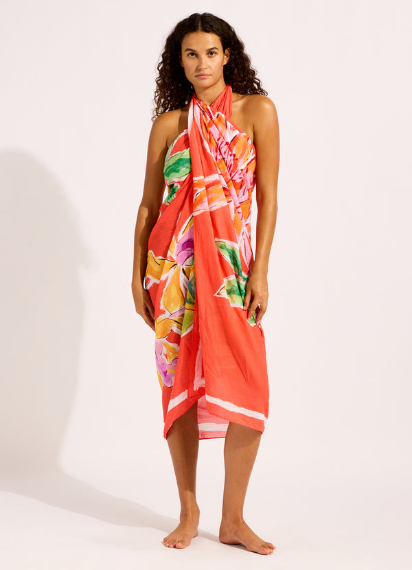 Hothouse Flowers Floral Sarong
