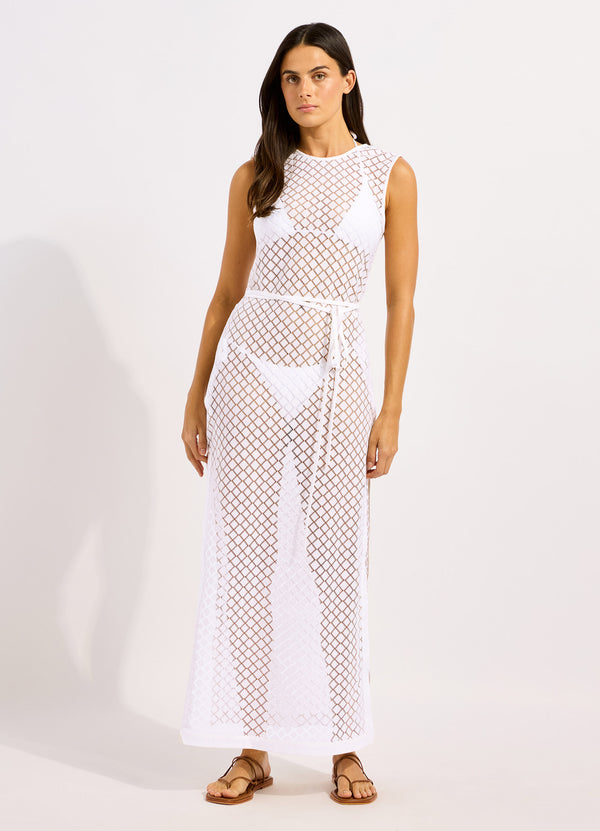 Beachedit Lace Kaftan