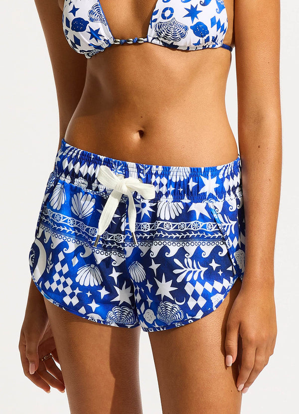 Corfu Boardshort - Azure