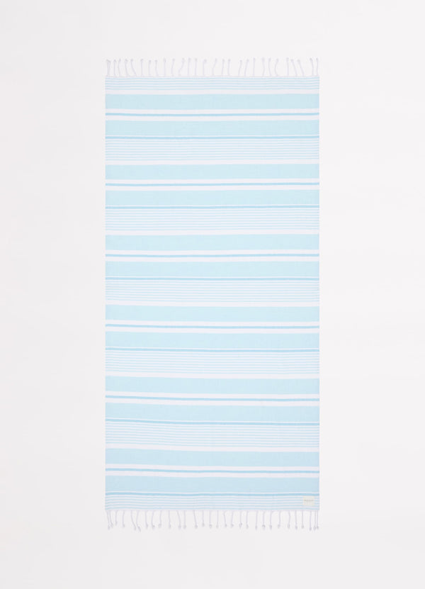 Turkish Towel Set - Blue Mist