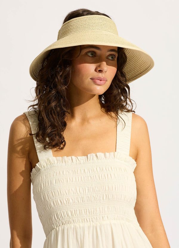 Sahara Roll Up Visor - Natural