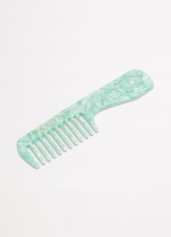 Hair Comb - Aruba Blue