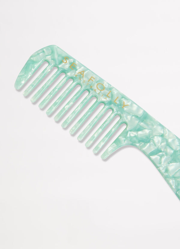 Hair Comb - Aruba Blue