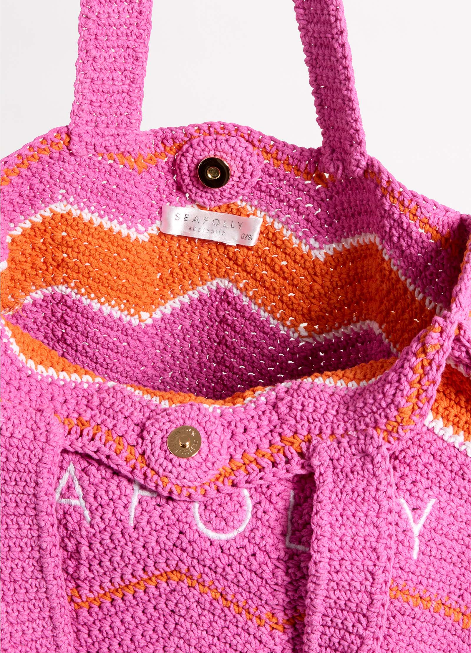 Hot pink straw bag deals