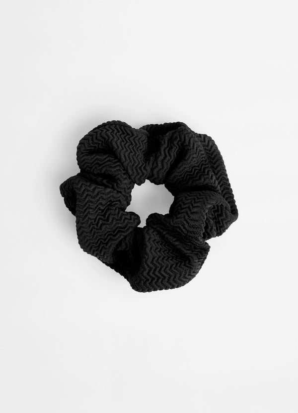 Sea Dive Scrunchies 2/Pack - Fuchsia Rose/Black