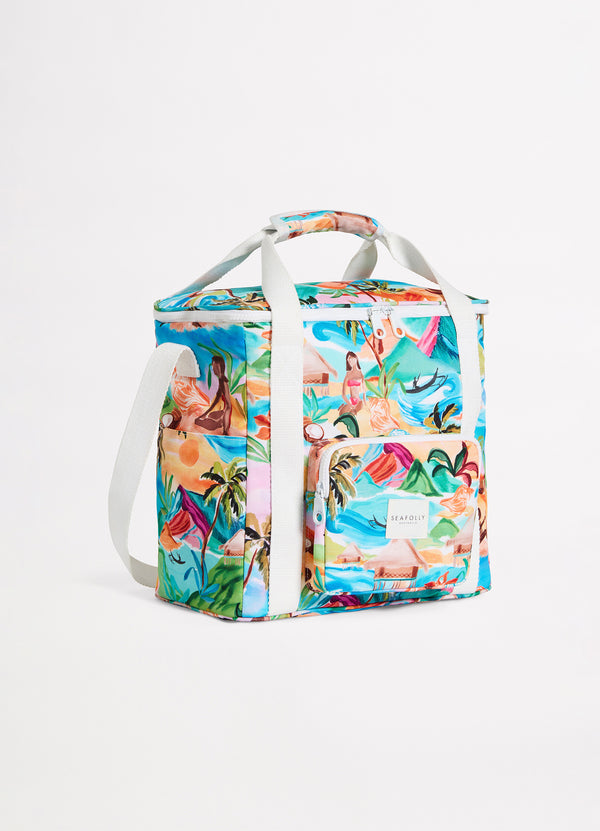 South Pacific Cooler Bag - Turquoise