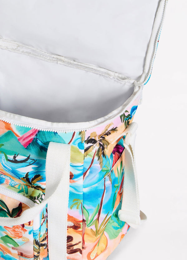 South Pacific Cooler Bag - Turquoise