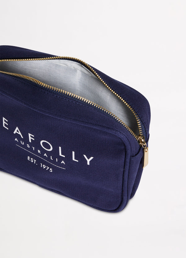 Canvas Pouch Bag - True Navy