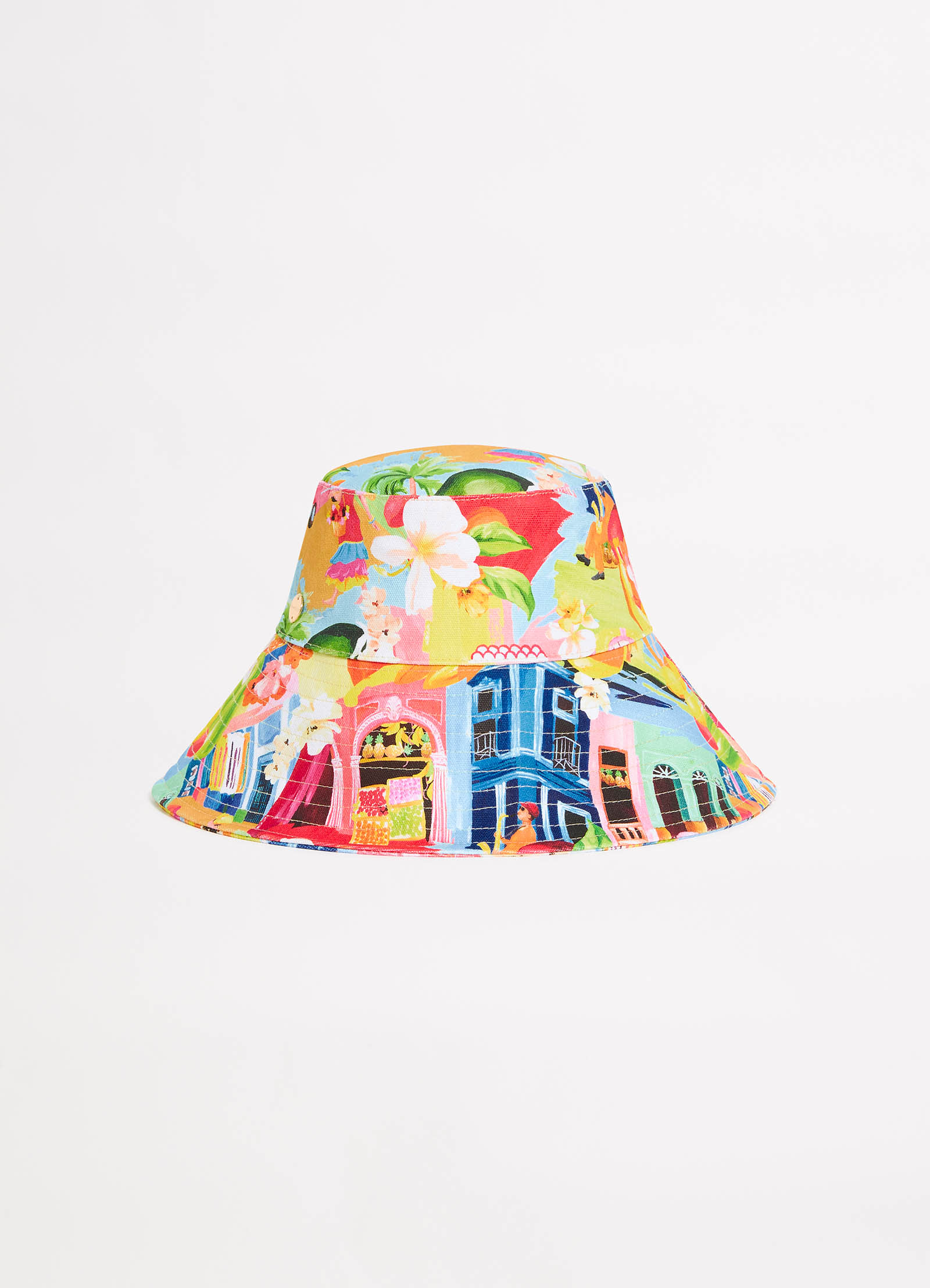 CVTVLIST STENCIL BUKET HAT”TURQUOISE” Custom Bucket Hats | Design Your Own Personalized Bucket Hat