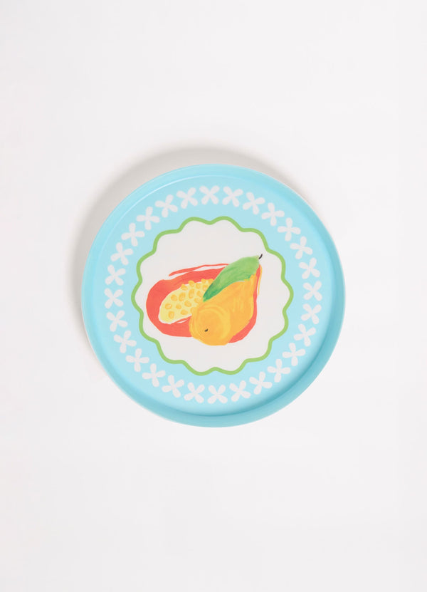 Seafolly X In The Roundhouse Picnic Plates - Multi