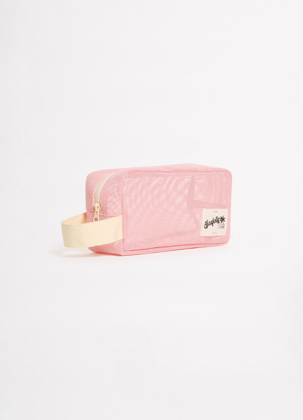 Carried Away Mesh Cosmetic Pouch