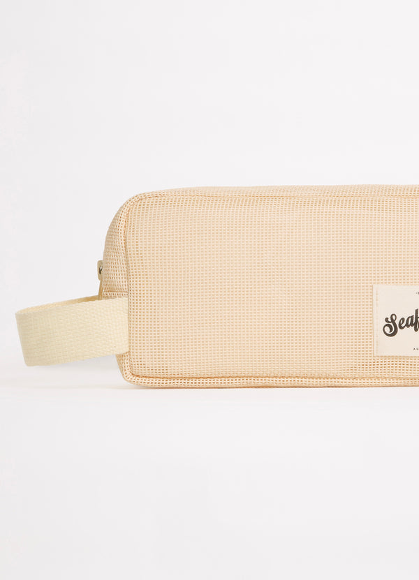 Carried Away Mesh Cosmetic Pouch