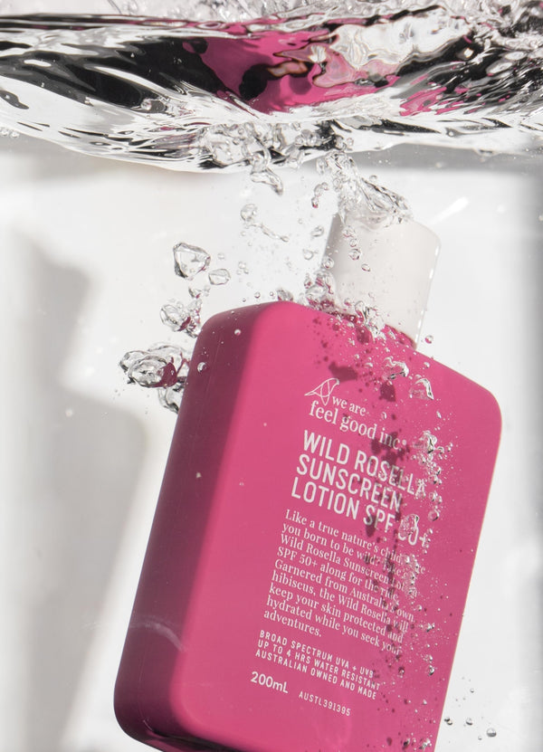 We Are Feel Good Wild Rosella Sunscreen SPF50+ 200ml