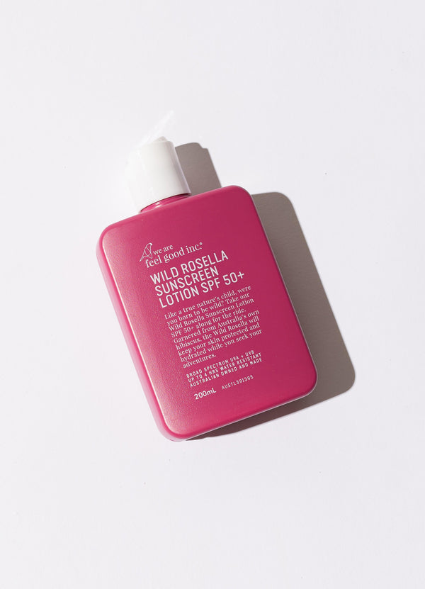 We Are Feel Good Wild Rosella Sunscreen SPF50+ 200ml
