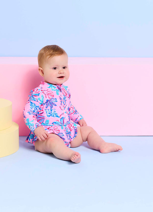 Coral Sea Frill Sunsuit