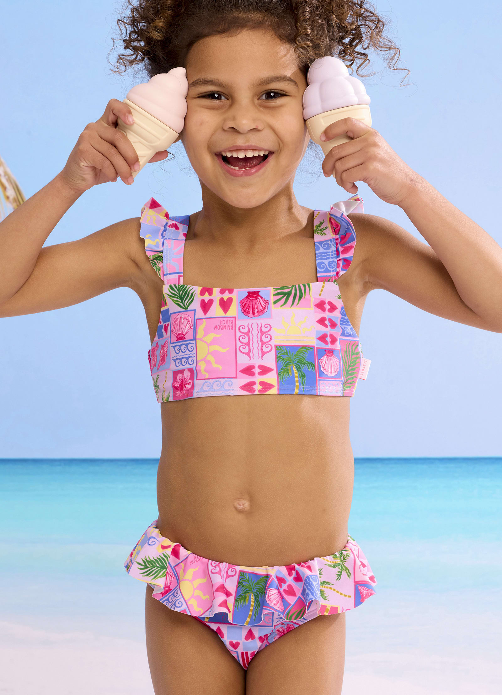 Rainbow Beach Frill Bikini Rainbow Beach