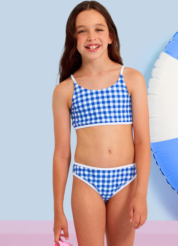 Gingham Bikini - Blue Lottie