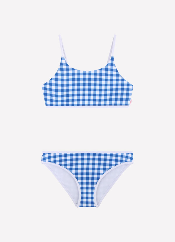 Gingham Bikini - Blue Lottie