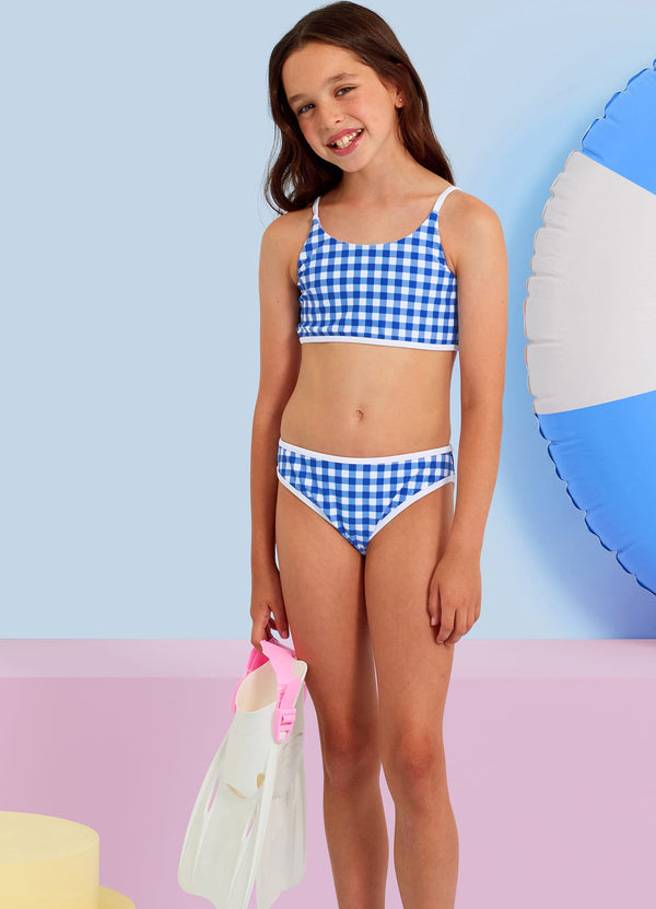 Gingham Bikini - Blue Lottie