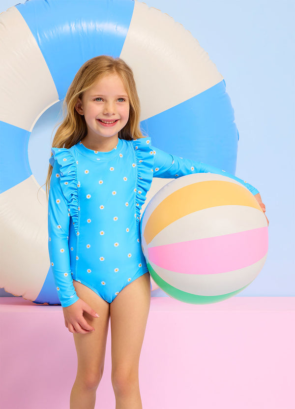 Daisy Chain Frill Paddlesuit