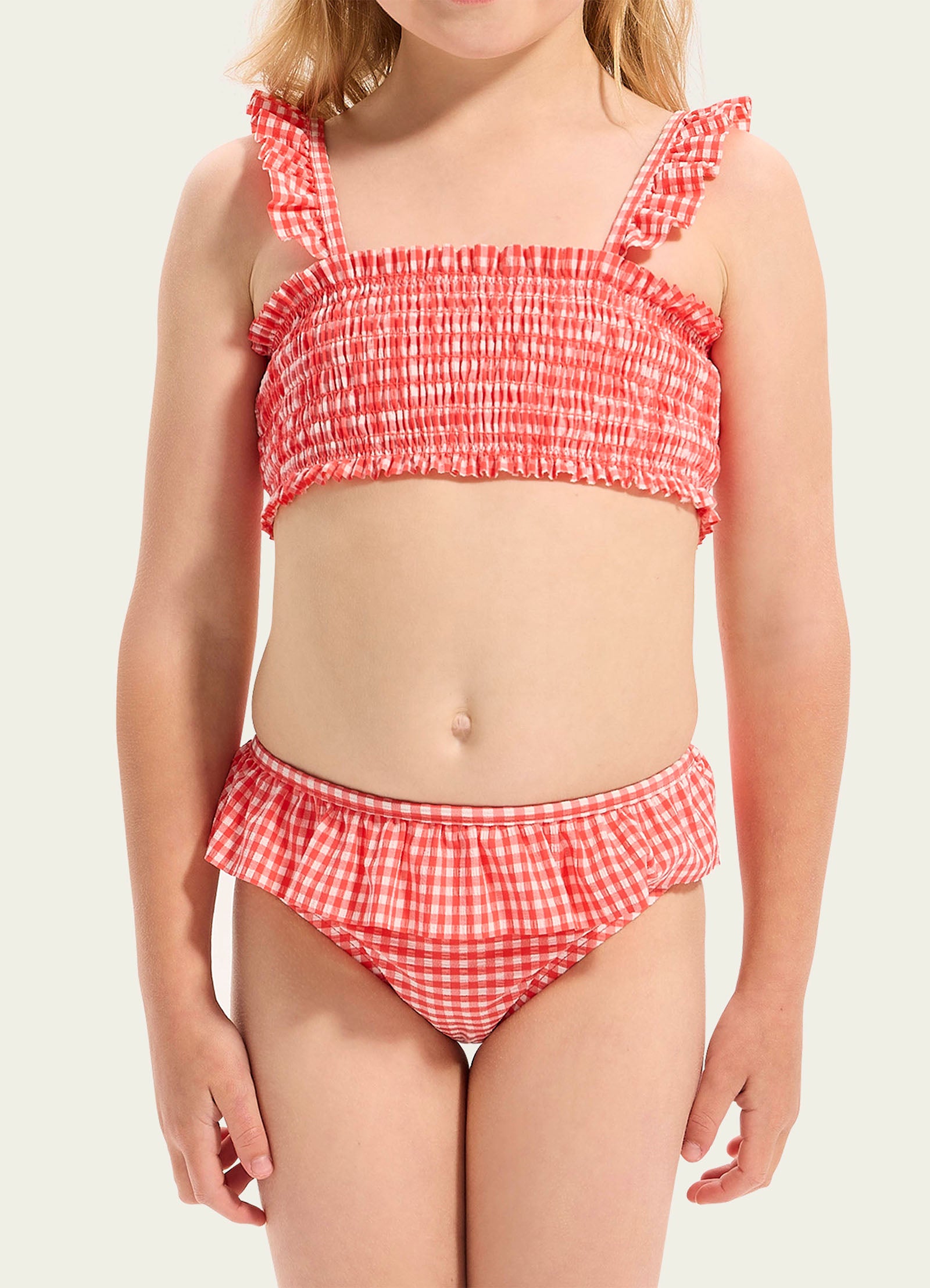 Gingham Shirred Bikini Set – Seafolly Australia