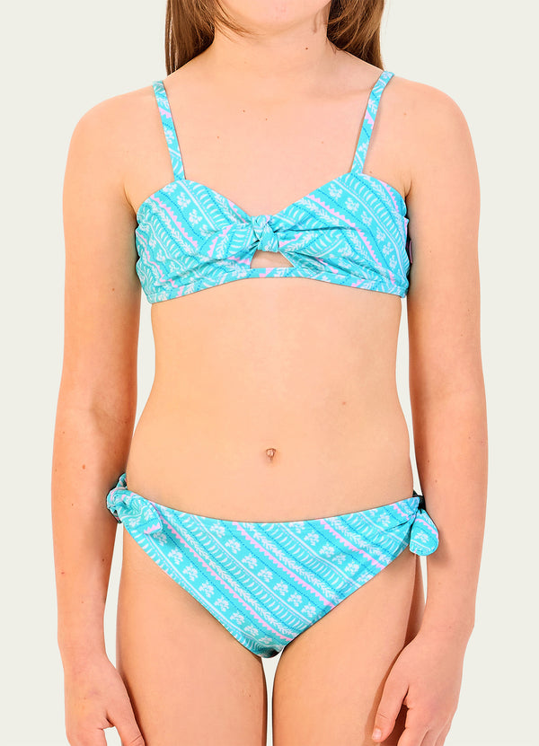 Drift Club Bandana Stripe Bikini Set