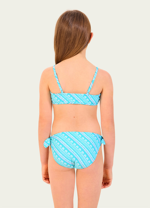 Drift Club Bandana Stripe Bikini Set