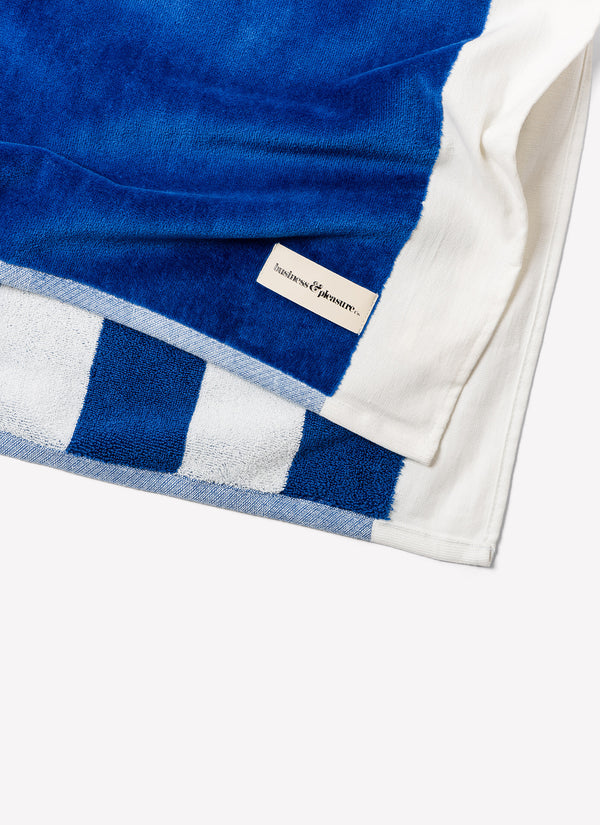 Business & Pleasure Crew Stripe Beach Towel