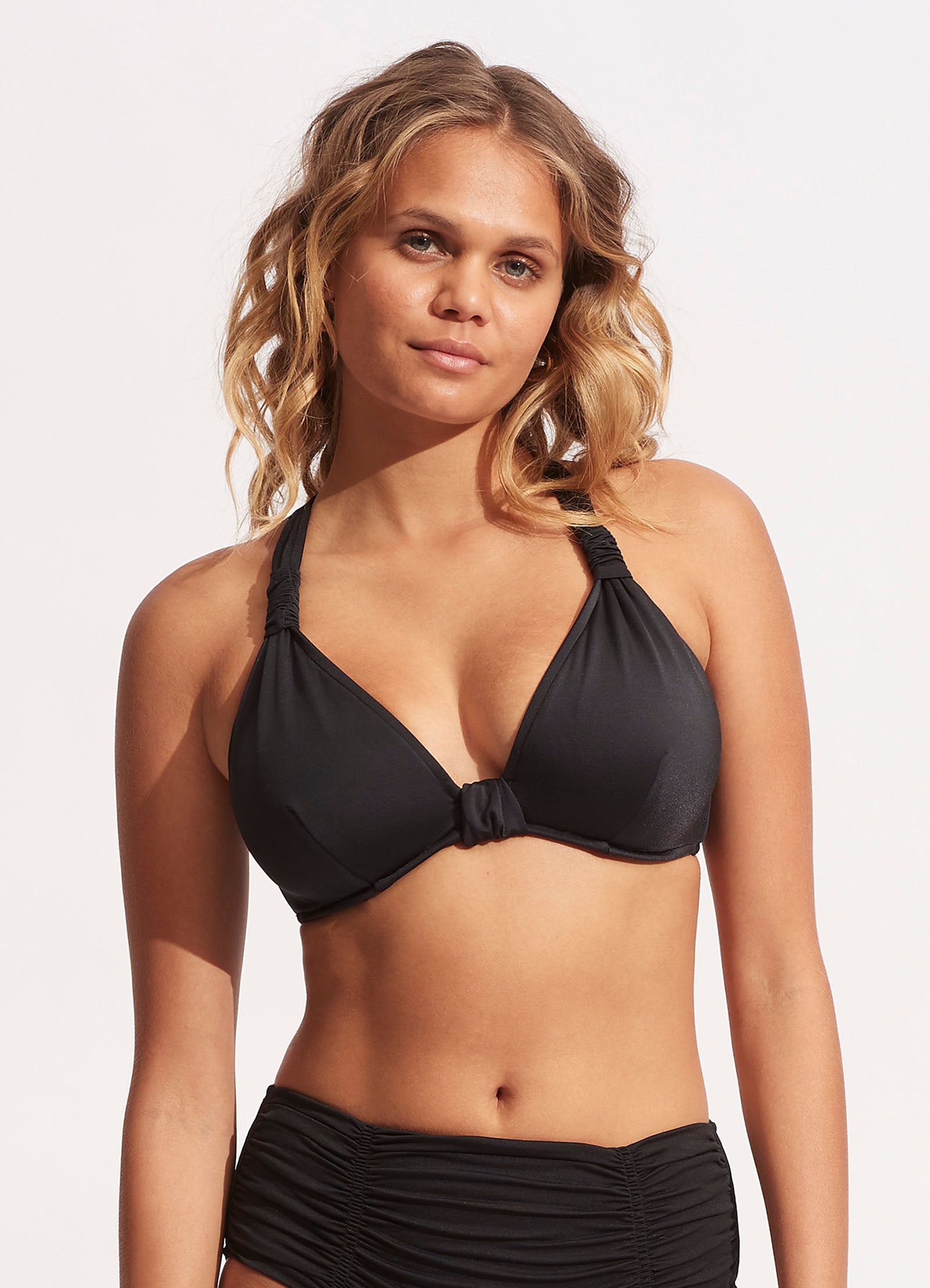 Halter top bra 2025 plus size