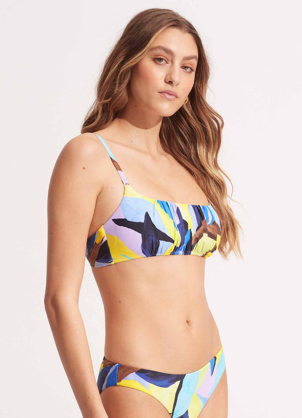 Tropfest Bralette - True Navy