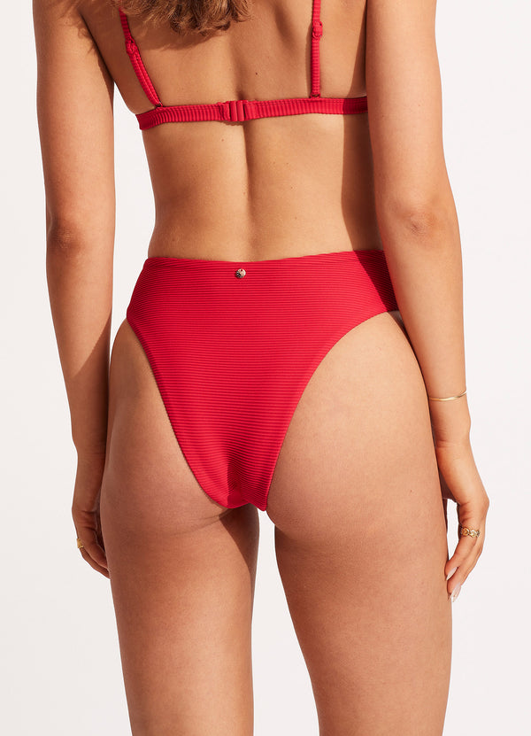 Essentials High Rise Pant - Chilli