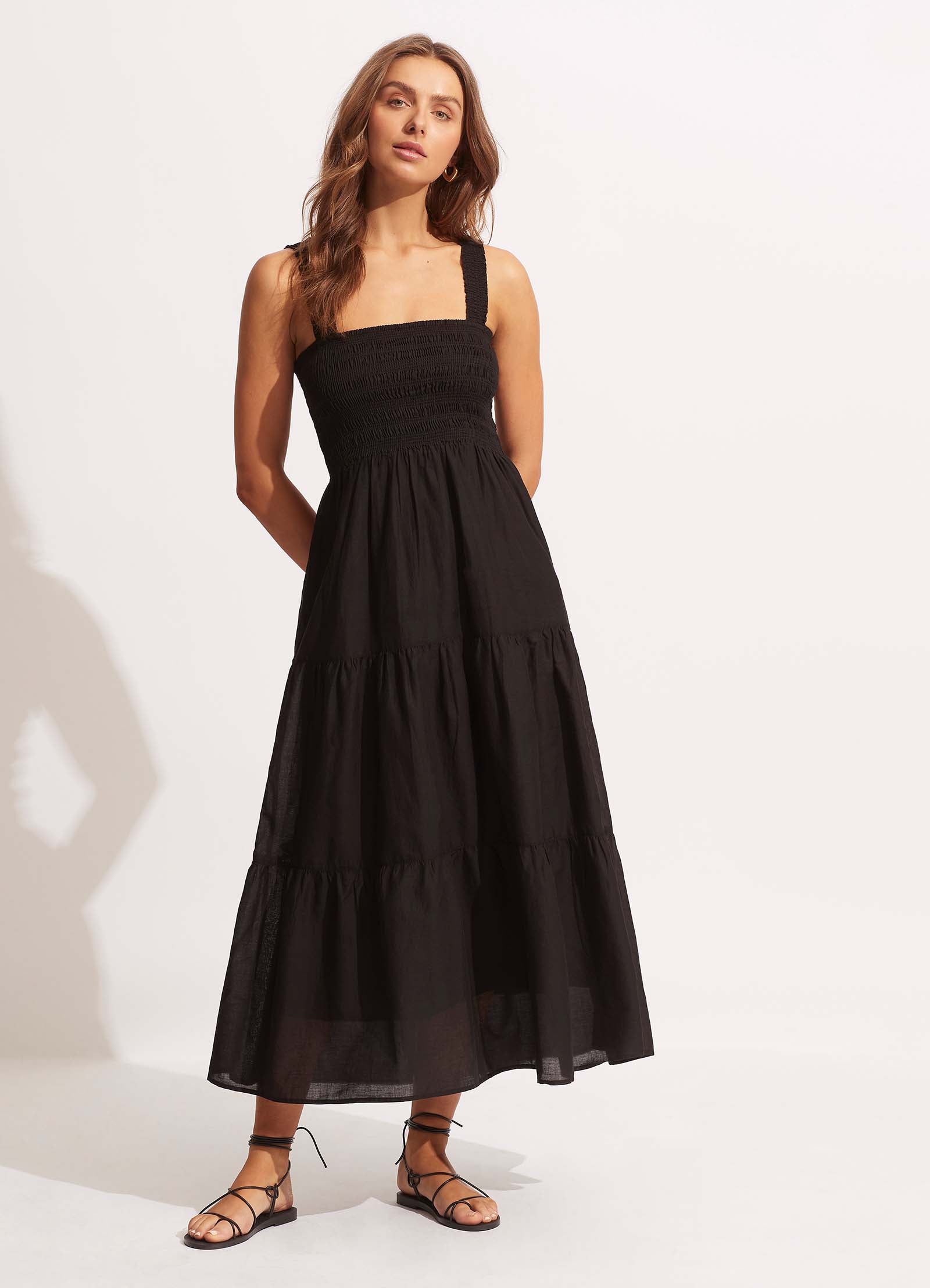 Seafolly on sale black dress