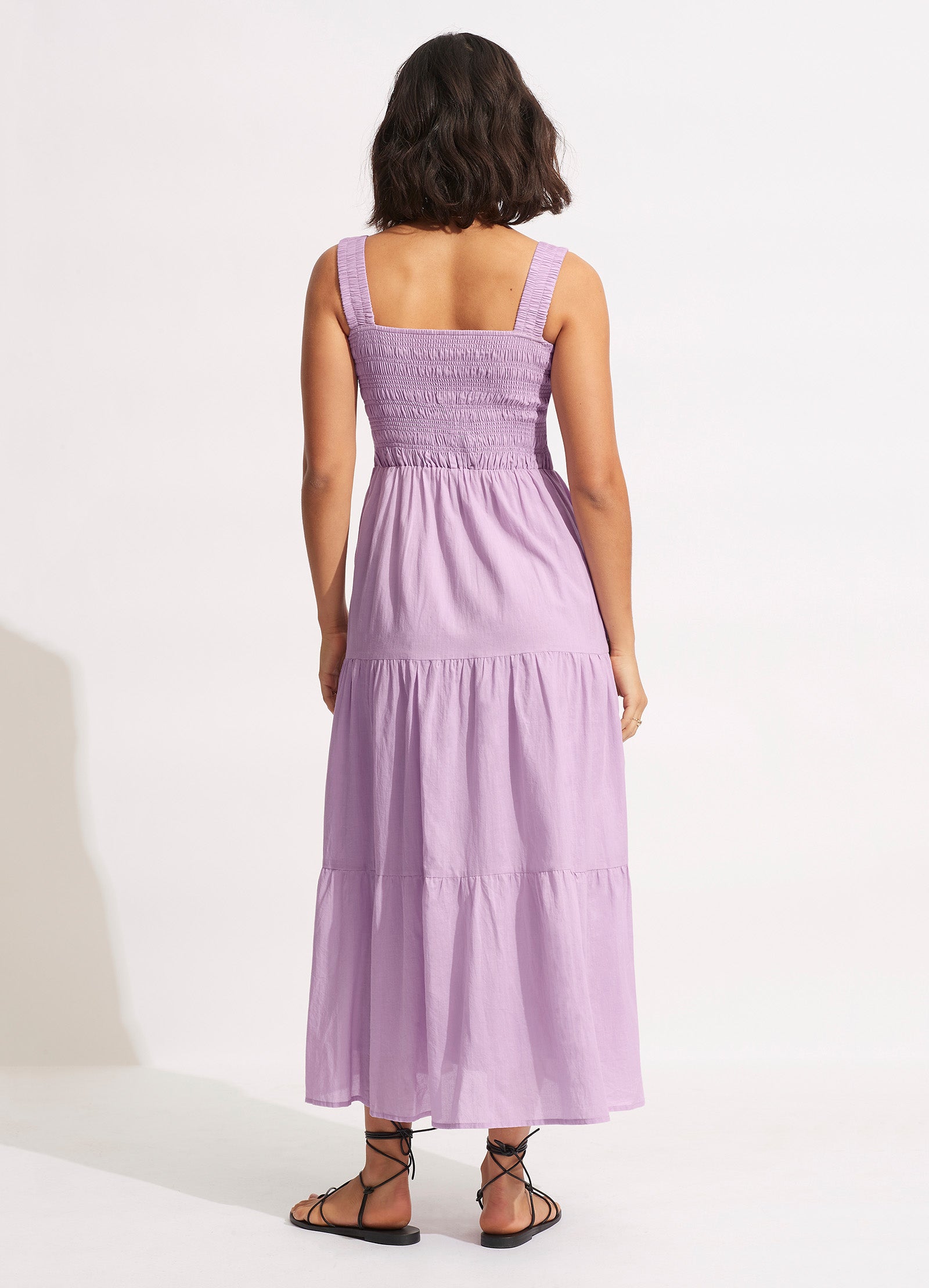 Boathouse Dress Lilac Seafolly Australia