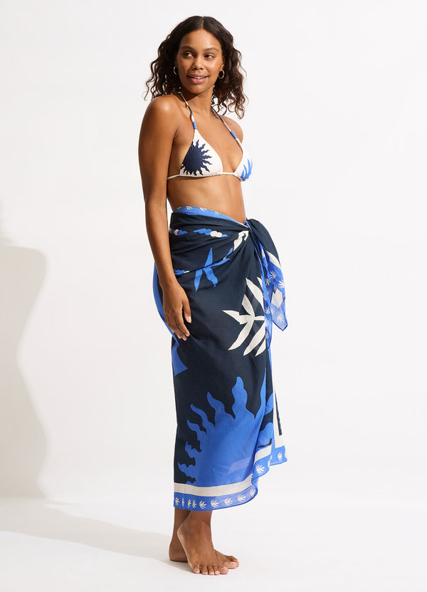La Palma Sarong - True Navy