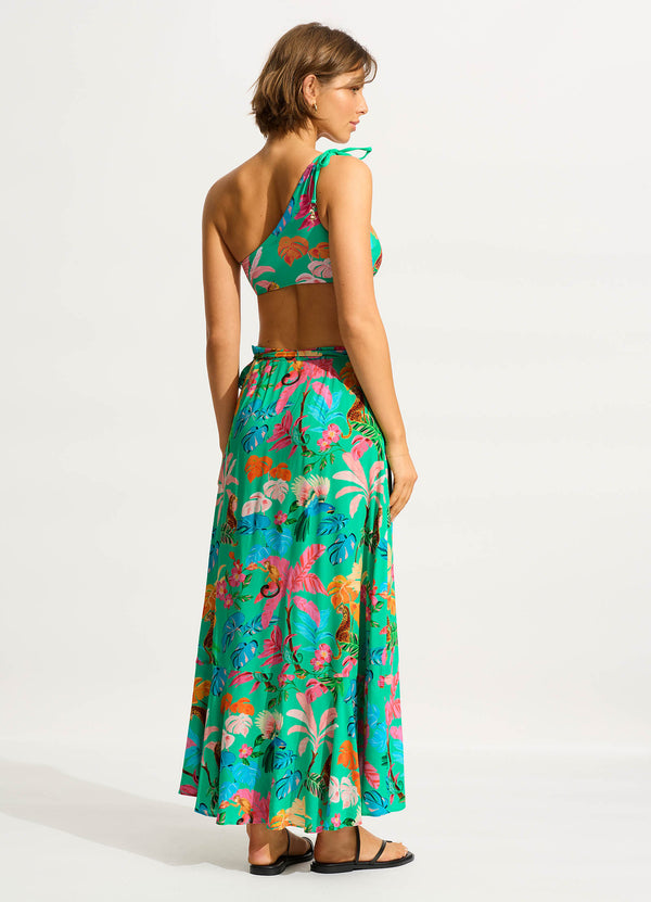 Tropica Wrap Skirt - Jade