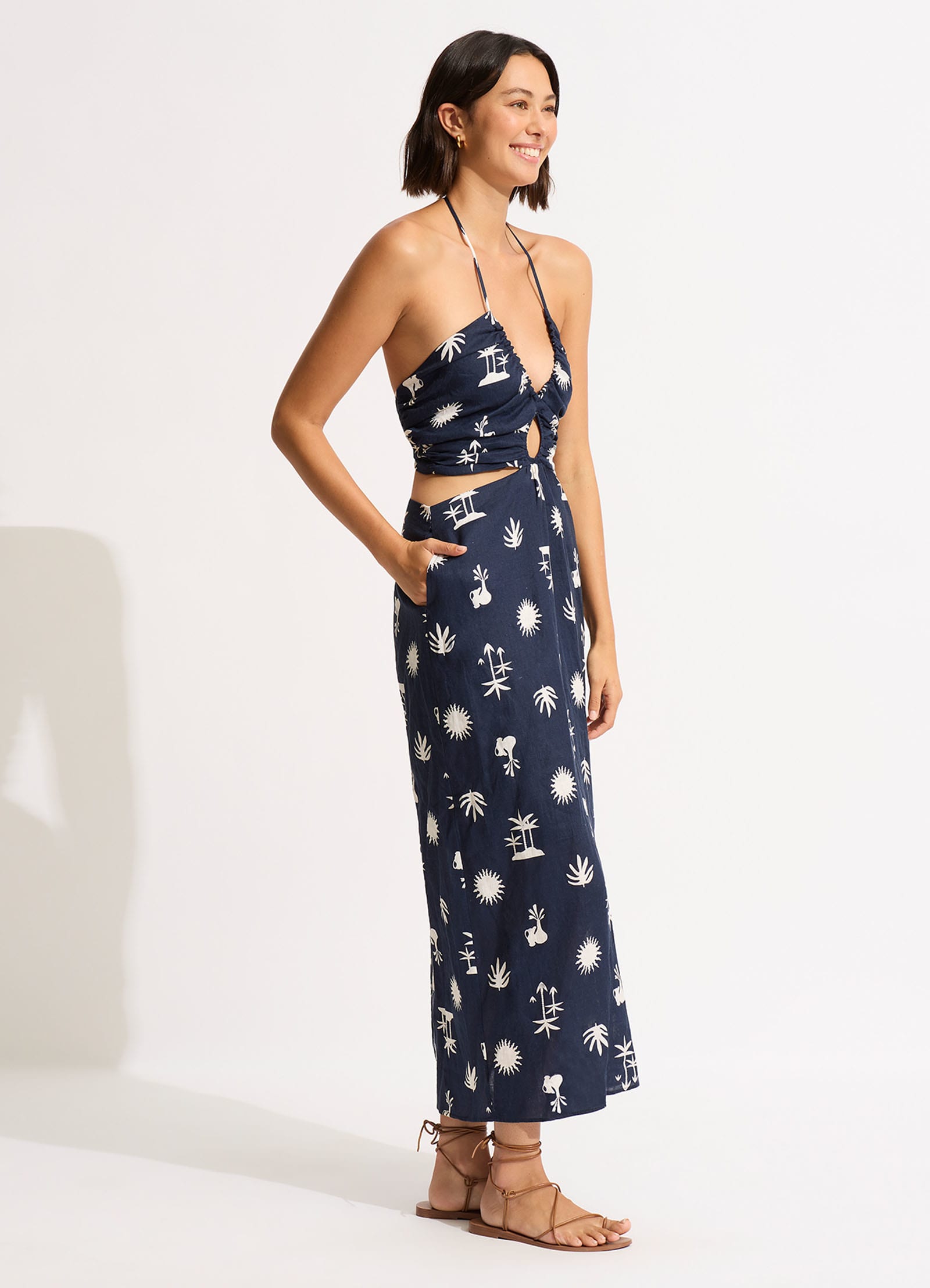 Seafolly midsummer 2024 maxi dress