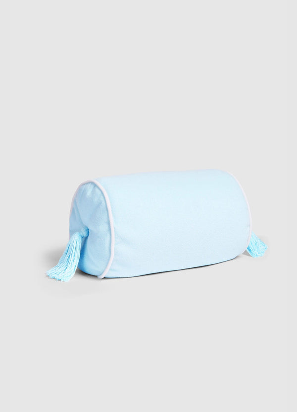 Terry Beach Pillow - Baby Blue