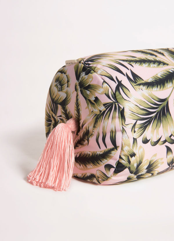 Island In The Sun Beach Pillow - Avocado