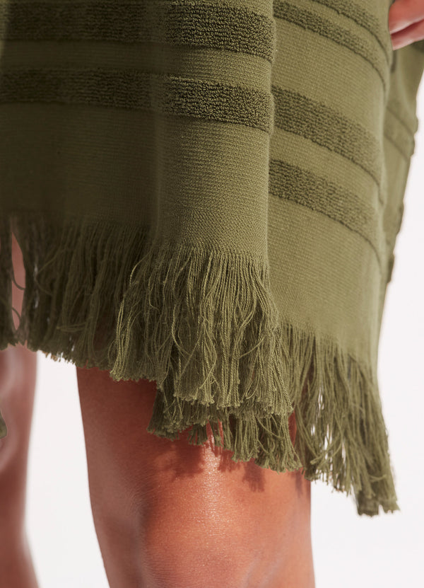 Towel Poncho - Avocado