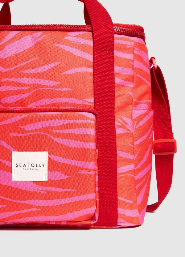 Skin Deep Cooler Bag - Mandarin Red