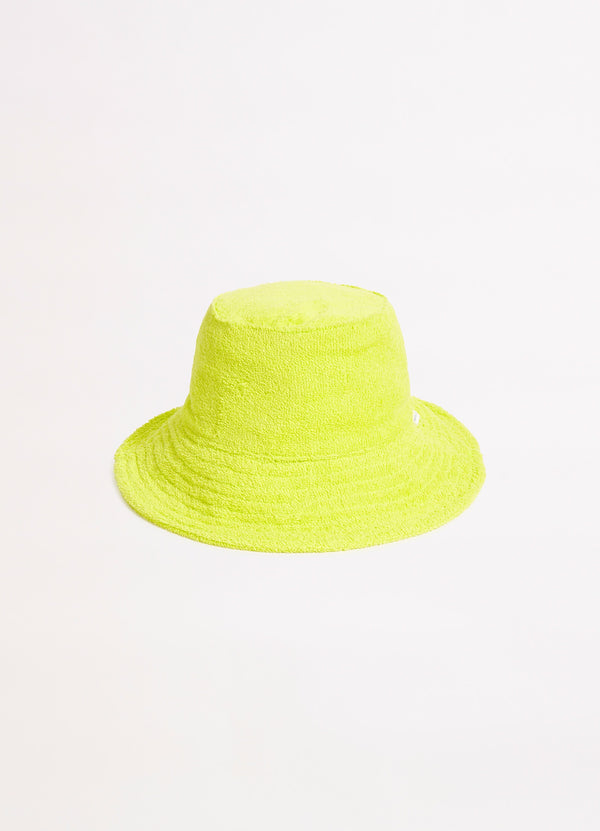 Terry Bucket Hat - Wild Lime