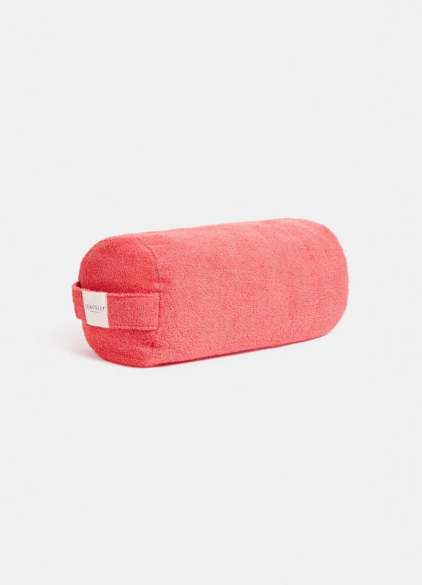 Terry Beach Pillow - Sun Kissed Coral