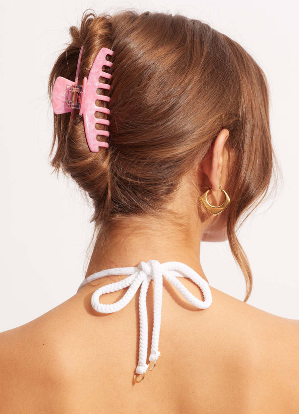 Hair Claw - Parfait Pink