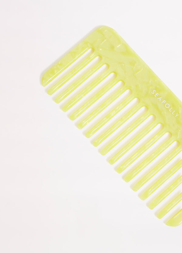 Hair Comb - Wild Lime