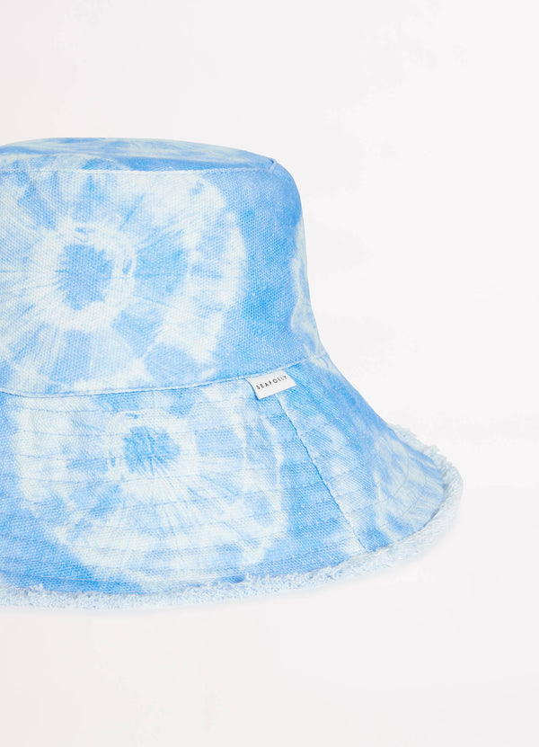Tie Dye Bucket Hat - Azure