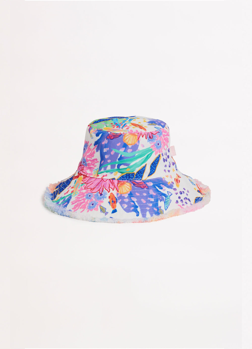 Under The Sea Bucket Hat White Seafolly Australia